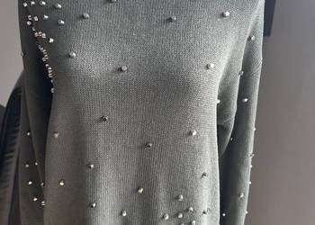 Sweter zielony khaki nowy z metką Solar r. 42