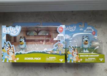 Figurki Bluey Blue Moose Toys TM Toys oryginalne położna nurse pielęgniarka