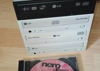 CD ROM napęd DVD LG + Nero Express