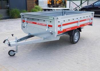 Przyczepka samochodowa Temared TRANSPORTER 2515 towarowa DMC 750 kg
