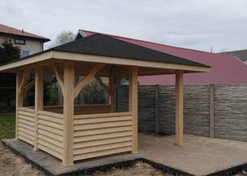 Altana, wiata, garaż, taras, meble ogrodowe