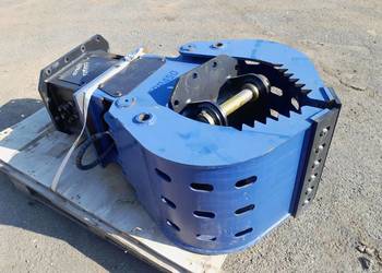 Chwytak hydrauliczny obrotowy sortujący wyburzeniowy kleszcze fi55mm 376kg.