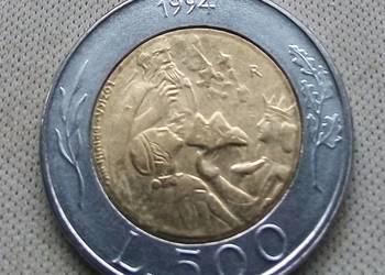 SAN MARINO-500 LIRÓW-1994 r BIMETAL