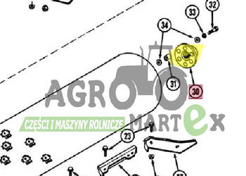 185166C91 PIASTA ROTORA CNH