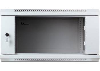 Szafa Rack GetFort ECO v2 19 cali 4U 600x450 wisząca szara