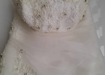 Suknia ślubna MS Moda-ivory+gratisy