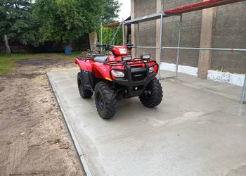 Quad Honda TRX 500 Foreman 4x4, Wspomaganie, hak