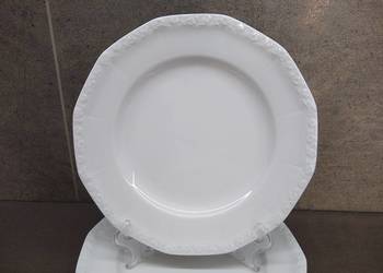 Talerz Rosenthal Biała Maria 24 cm nieużywany