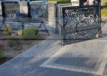 NOWOŚĆ.!!! BRAMA ŁAMANA WYCINANE PLAZMĄ CNC