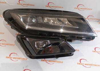SKODA KODIAQ 1.5 TSI 19r lampa prawa przód 567941016F 7P5941591AJ ANGLIK