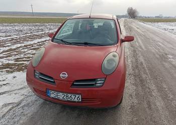 Nissan Micra 2005 rok klima abs elektryczne szyby wspomaganie okazja Poznań