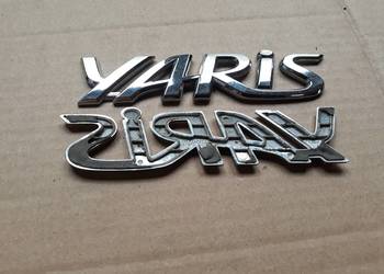 TOYOTA YARIS 3 III NAPIS EMBLEMAT KLAPY TYŁ 75442-0D150
