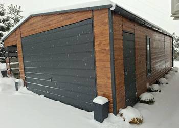 Garaże drewnopodobny