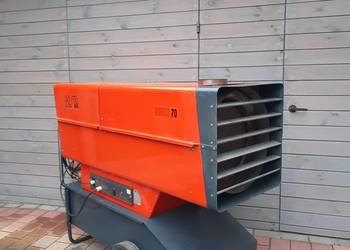 Nagrzewnica powietrza olejowa z kominem 75kw