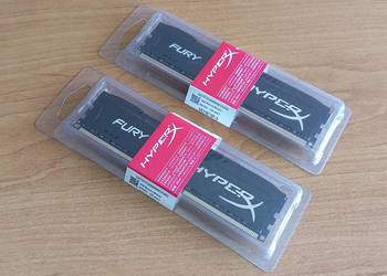 [NOWY] Kingston HyperX Fury 8 GB (2x4GB) DDR3 1600MHz CL10 [Czarny]