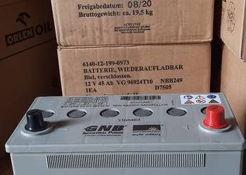 Akumulator żelowy, fotowoltaniczny, 12V  45A GMB, GmbH EXIDE