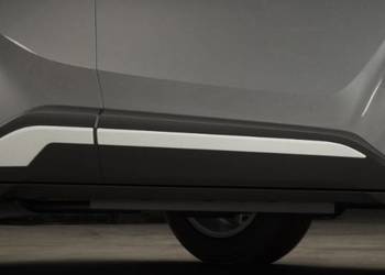 TOYOTA C-hr Listwy progowe boczne 058  White komplet PW156-10000-AG OE