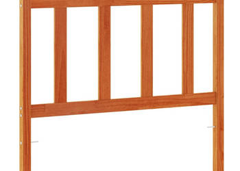 Wezgłowie do łóżka woskowy brąz 100 cm lite drewno sosnowe WM-844178