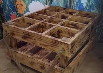 Skrzynka na wino/dekoracyjna rustykalna ręcznie robiona Skrzynka na wino/dekoracyjna rustykalna ręcznie robiona