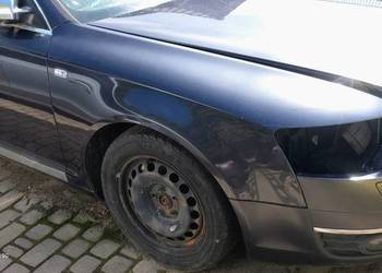 Błotnik prawy pasażera A6 C6 lakier lz7q