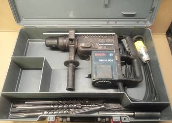 Młotowiertarka Bosch GBH 5 DCE SDS max 110V +  wiertła przecinaki dłuto