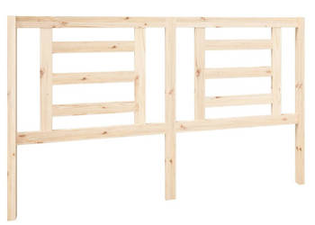 Wezgłowie łóżka 166x4x100 cm lite drewno sosnowe WM-818830
