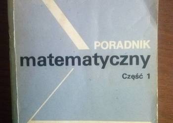 Poradnik matematyczny cz. 1,Dziubiński