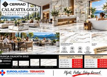 gres 59,7x119,7 calacatta gold mat cerrad
