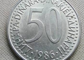JUGOSŁAWIA-50 DINARÓW-1986 r