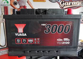 Akumulator YUASA 71Ah 680A P+