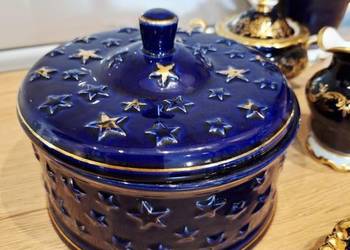 Bomboniera kobaltowa gwiazdki Świeta