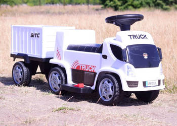 BAWIBUS.PL Autko auto na akumulator CIĘŻARÓWKA Z PRZYCZEPĄ jeździk TIR