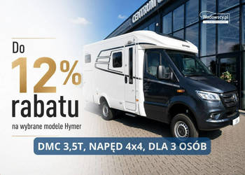 samochody kempingowe Hymer-Eriba ML-T 580 DMC 3,5T dla 3 osób! 4x4 Hymer z…