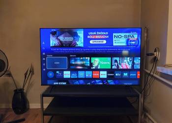 TV Hisense 55 Qled. Na gwarancji