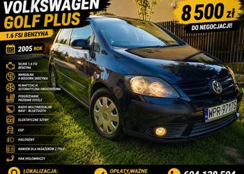 Vw golf plus 1.6 Klimatyzacja
