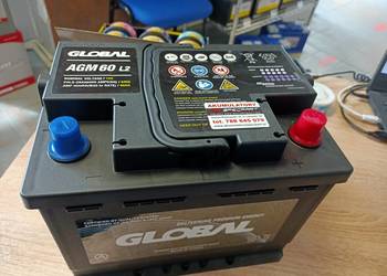 Akumulator AGM START&STOP 60Ah 640A Global