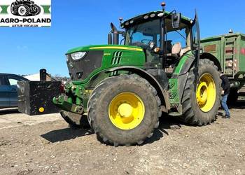 Ciągnik rolniczy JOHN DEERE 6215 R - 2015 ROK - 50 KM/H - TUZ