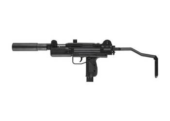 Pistolet maszynowy wiatrówka IWI Mini Uzi 4,5 mm sprężnowy