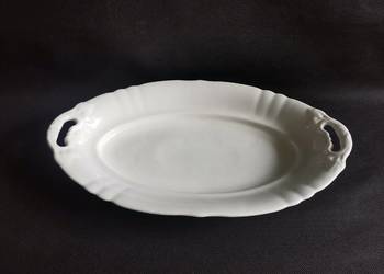 Stary, przedwojenny duży półmisek porcelana Freiwaldau Gozdnica H. Schmidt