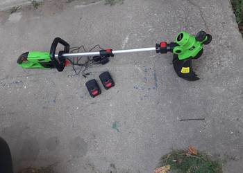 Podkaszarka 40v z bateriami i ladowarkami,nowe