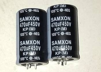Kondensator 470 mikroF/450V