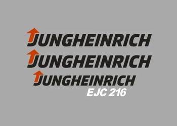 Naklejki oklejenie Jungheinrich EJC 216 Zamiennik