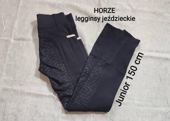 Bryczesy / legginsy jeździeckie - silikonowy lej Horze - dla dzieci 150 cm