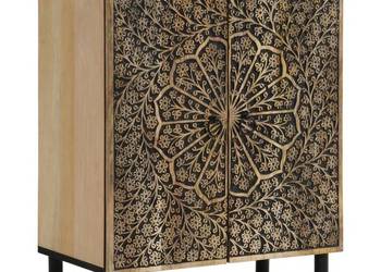 vidaXL Szafka, 60x33x75 cm, lite drewno mango(SKU:358214)