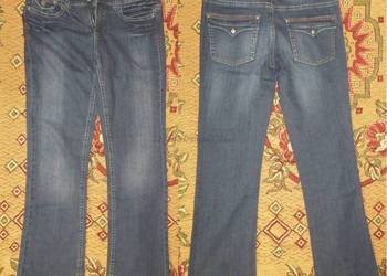 Spodnie bootcut jeansy Arizona 104/180 cm na wysoką panią