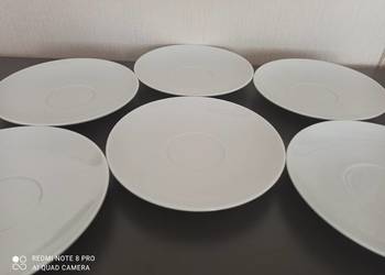 Spodki, talerzyki, porcelana skaleniowa, Nowe