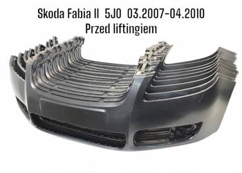 SKODA FABIA 2 II 5J0 2007-2010 PRZED LIFTEM ZDERZAK PRZÓD PRZEDNI