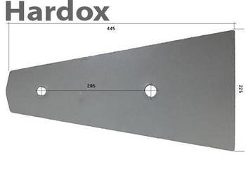 Płoza HARDOX 3411525/S DMV1 części do pługa LEMKEN