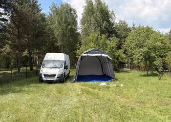 Namiot jak wojskowy 3,5 x 6m owalny 3 m szczyt