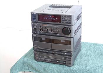 Wieża Sony radio korektor PHONO mocna. DOSTAWA